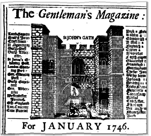 The Gentleman's Magazine  Volume XVI 1746