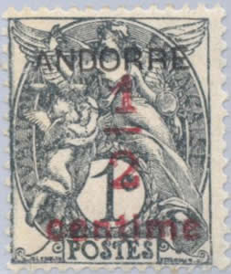 Stamps of Andorra(French)