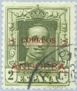 Stamps of Andorra(Spanish)