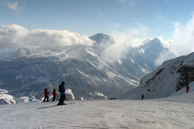 Cortina slope